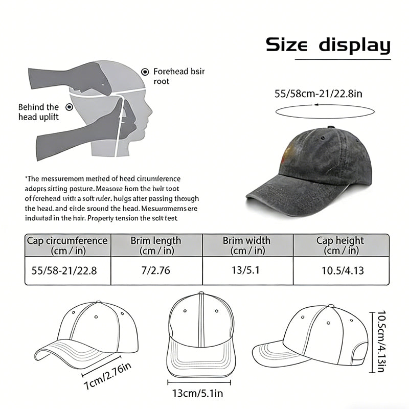 The GardenFather Baseball Cap, Funny Adjustable Cotton Embroidered Baseball Cap for Gardener Dads - Image 8